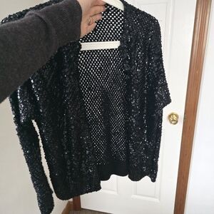 Vintage Laura Ponte sequin sweater 